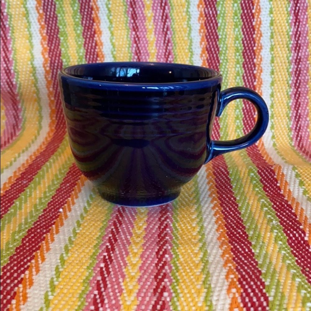 Fiesta teacup Colbalt 8 oz